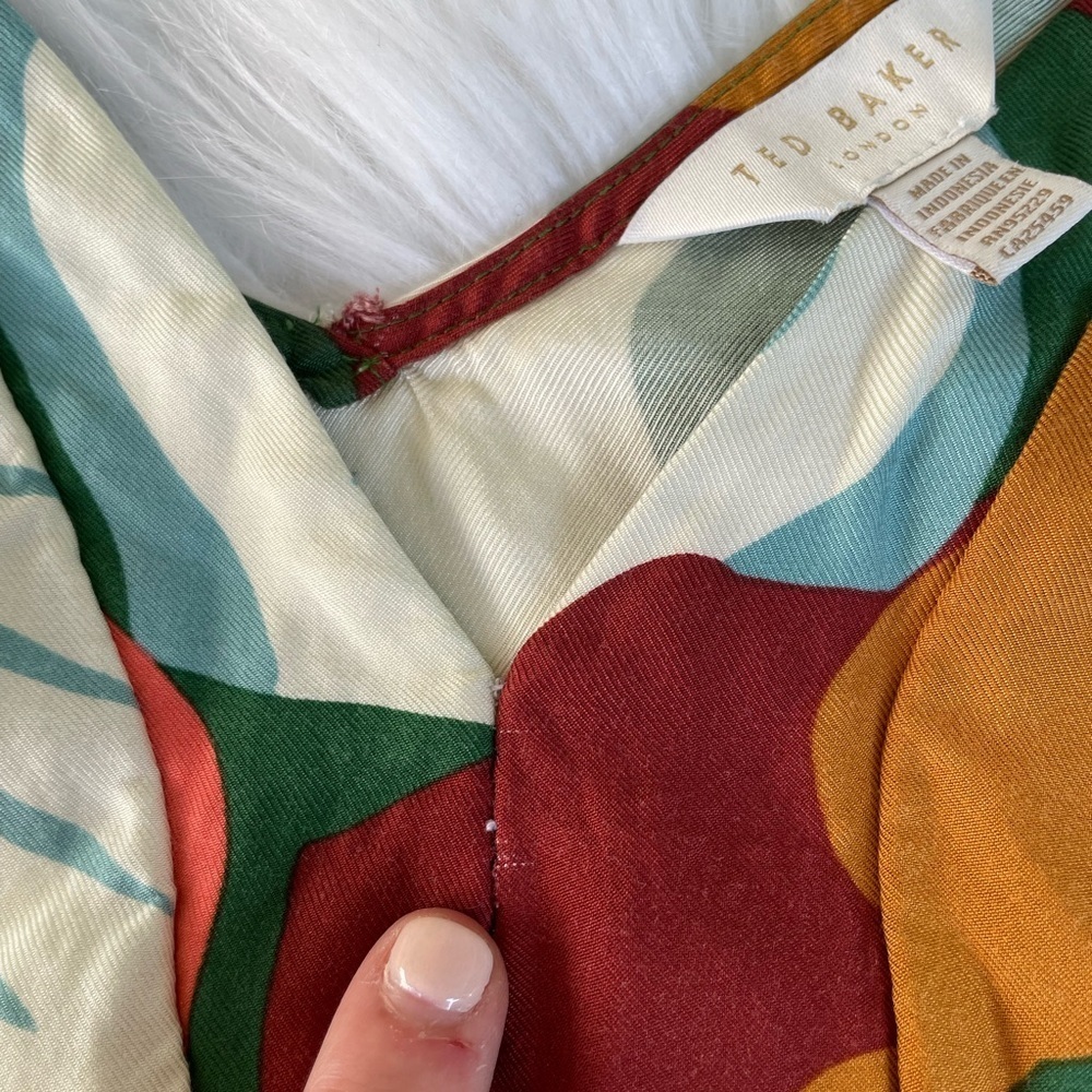 Nwt Ted Baker Nethy Double Layer Effect Cami, Sz … - image 6